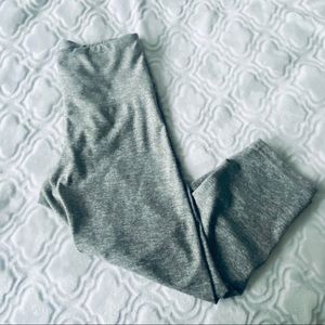 Light Gray Cropped Leggings